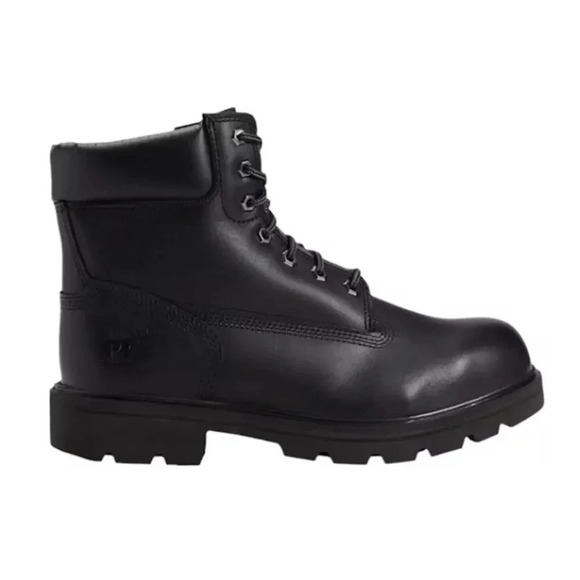 NEW Timberland PRO Sawhorse 6" Composite Safety Toe Work Boots Black Mens Size 7 - Picture 1 of 10